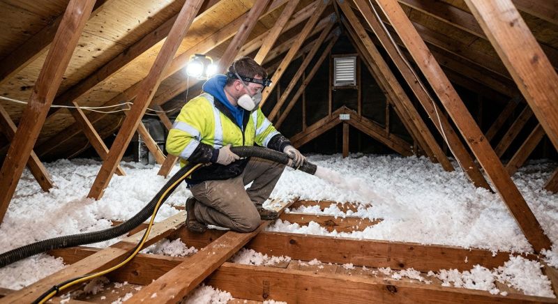Ceiling Insulation Installation in Bastrop, TX