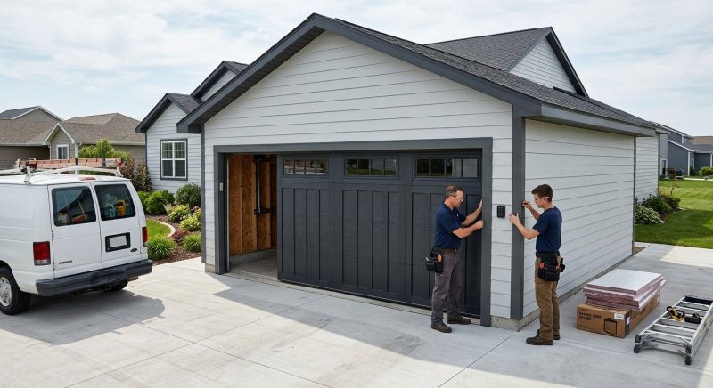 Garage Addition Installation in Conroe, TX