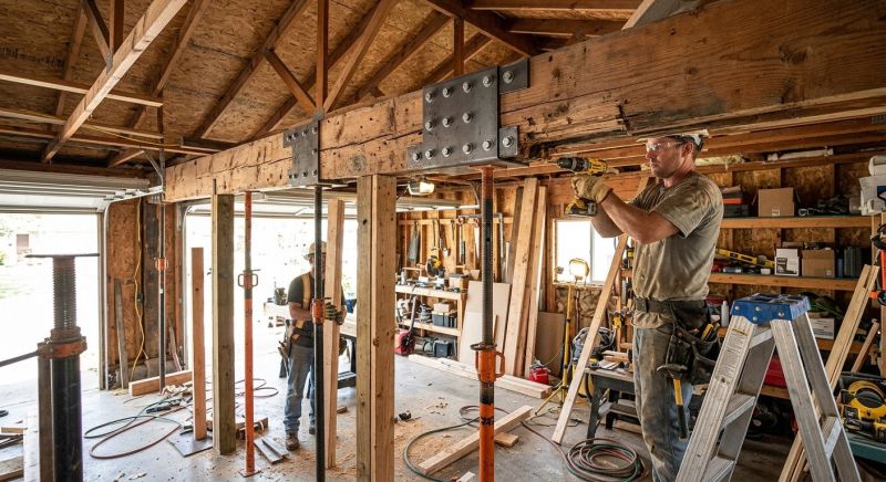 Industrial Garage Construction in Cypress, TX